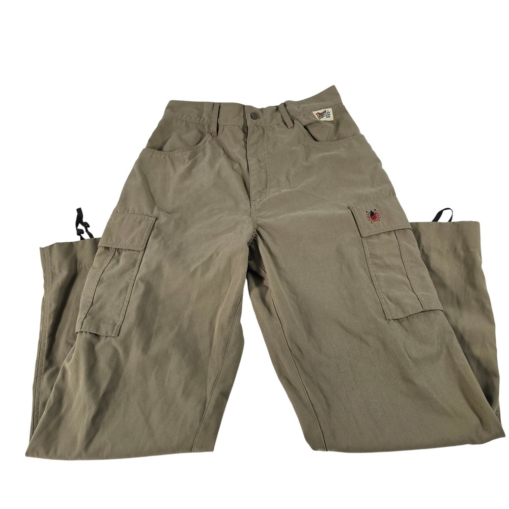 Gamehide ElimiTick Insect Shield Cargo Pants Tan Mens Medium TSP Hunting Hiking
